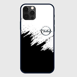 Чехол для iPhone 12 Pro Opel, цвет: 3D-черный
