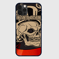 Чехол для iPhone 12 Pro Iron Maiden, цвет: 3D-черный