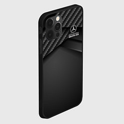 Чехол для iPhone 12 Pro Mercedes-AMG, цвет: 3D-черный — фото 2