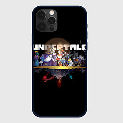 Чехол для iPhone 12 Pro Undertale, цвет: 3D-черный
