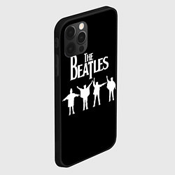 Чехол для iPhone 12 Pro Beatles, цвет: 3D-черный — фото 2