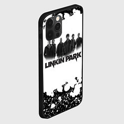 Чехол для iPhone 12 Pro LINKIN PARKспина, цвет: 3D-черный — фото 2