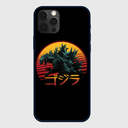 Чехол для iPhone 12 Pro GODZILLA, цвет: 3D-черный