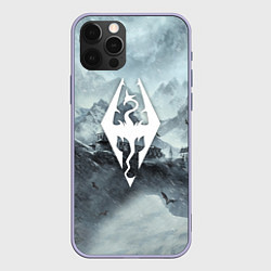 Чехол для iPhone 12 Pro THE ELDER SCROLLS, цвет: 3D-светло-сиреневый