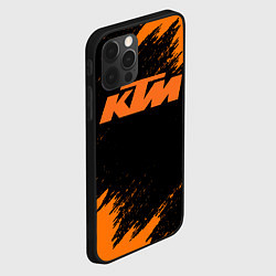 Чехол для iPhone 12 Pro KTM, цвет: 3D-черный — фото 2