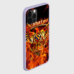Чехол для iPhone 12 Pro SABATON, цвет: 3D-светло-сиреневый — фото 2