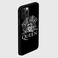Чехол для iPhone 12 Pro QUEEN, цвет: 3D-черный — фото 2