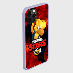 Чехол для iPhone 12 Pro BRAWL STARS CROW PHOENIX, цвет: 3D-светло-сиреневый — фото 2