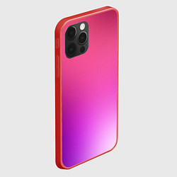 Чехол для iPhone 12 Pro Нежный цвет, цвет: 3D-красный — фото 2