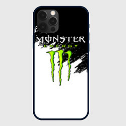 Чехол для iPhone 12 Pro MONSTER ENERGY, цвет: 3D-черный