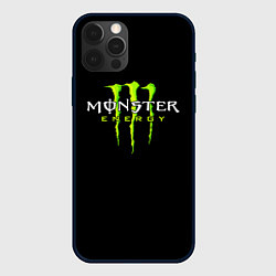 Чехол для iPhone 12 Pro MONSTER ENERGY, цвет: 3D-черный