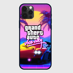 Чехол для iPhone 12 Pro GTA 2020, цвет: 3D-черный