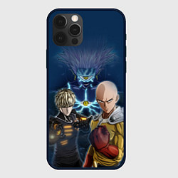 Чехол для iPhone 12 Pro One Punch Man, цвет: 3D-черный