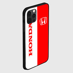 Чехол для iPhone 12 Pro HONDA, цвет: 3D-черный — фото 2