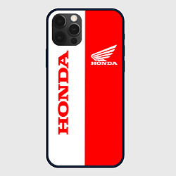 Чехол для iPhone 12 Pro HONDA, цвет: 3D-черный