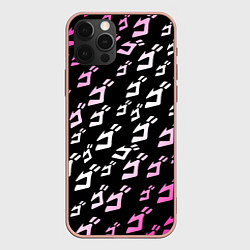Чехол для iPhone 12 Pro JOJOS BIZARRE ADVENTURE, цвет: 3D-светло-розовый