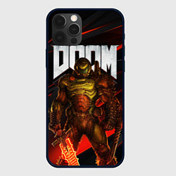 Чехол для iPhone 12 Pro DOOM ETERNAL, цвет: 3D-черный