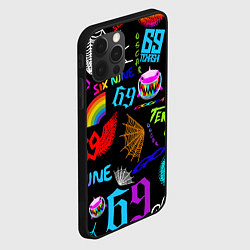 Чехол для iPhone 12 Pro 6IX9INE, цвет: 3D-черный — фото 2