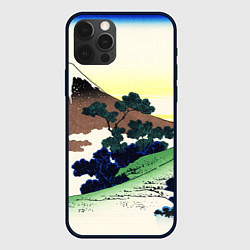 Чехол для iPhone 12 Pro ЯПОНИЯ, цвет: 3D-черный