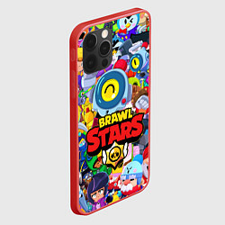 Чехол для iPhone 12 Pro BRAWL STARS NANI, цвет: 3D-красный — фото 2