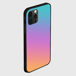Чехол для iPhone 12 Pro Градиент, цвет: 3D-черный — фото 2