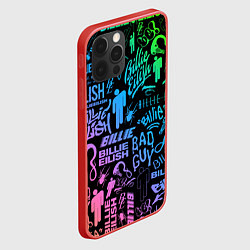 Чехол для iPhone 12 Pro BILLIE EILISH БИЛЛИ АЙЛИШ, цвет: 3D-красный — фото 2