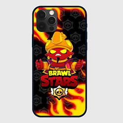 Чехол для iPhone 12 Pro BRAWL STARS EVIL GENE ДЖИН, цвет: 3D-черный