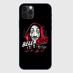 Чехол для iPhone 12 Pro БУМАЖНЫЙ ДОМ, цвет: 3D-черный