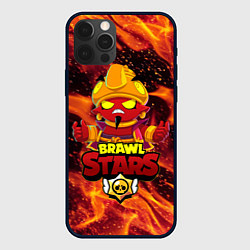 Чехол для iPhone 12 Pro BRAWL STARS EVIL GENE ДЖИН, цвет: 3D-черный