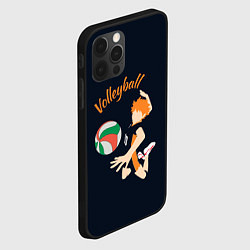 Чехол для iPhone 12 Pro Волейбол, цвет: 3D-черный — фото 2