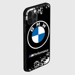 Чехол для iPhone 12 Pro BMW БМВ, цвет: 3D-черный — фото 2