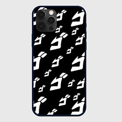 Чехол для iPhone 12 Pro JoJo Bizarre Adventure, цвет: 3D-черный