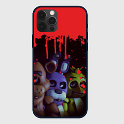 Чехол для iPhone 12 Pro Five Nights At Freddys, цвет: 3D-черный