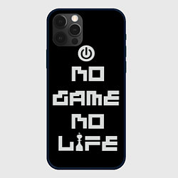 Чехол для iPhone 12 Pro NO GAME NO LIFE, цвет: 3D-черный