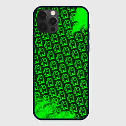 Чехол для iPhone 12 Pro AMONG US АМОНГ АС, цвет: 3D-черный
