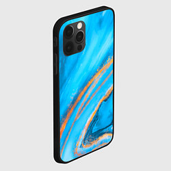 Чехол для iPhone 12 Pro Краски, цвет: 3D-черный — фото 2