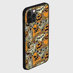Чехол для iPhone 12 Pro Хэллоуин, цвет: 3D-черный — фото 2