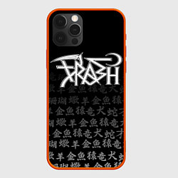 Чехол для iPhone 12 Pro GHOSTEMANE, цвет: 3D-красный