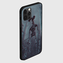 Чехол для iPhone 12 Pro Сиреноголовый, цвет: 3D-черный — фото 2
