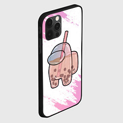 Чехол для iPhone 12 Pro Among Us cocktail, цвет: 3D-черный — фото 2