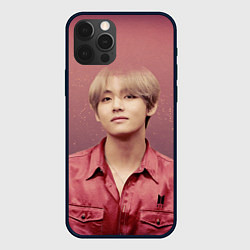 Чехол для iPhone 12 Pro BTS, цвет: 3D-черный
