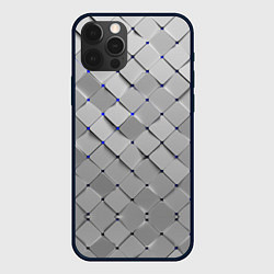Чехол для iPhone 12 Pro Геометрия, цвет: 3D-черный