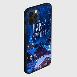 Чехол для iPhone 12 Pro Happy New Year, цвет: 3D-черный — фото 2