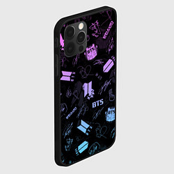 Чехол для iPhone 12 Pro BTS, цвет: 3D-черный — фото 2