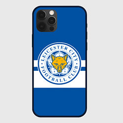 Чехол для iPhone 12 Pro LEICESTER CITY, цвет: 3D-черный