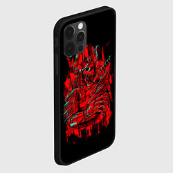 Чехол для iPhone 12 Pro Death Samurai, цвет: 3D-черный — фото 2