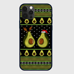 Чехол для iPhone 12 Pro Avo christmas, цвет: 3D-черный