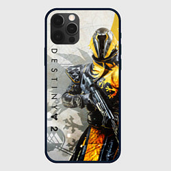 Чехол для iPhone 12 Pro DESTINY, WARLOCK, цвет: 3D-черный