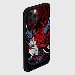 Чехол для iPhone 12 Pro SAMURAI LVL UP, цвет: 3D-черный — фото 2