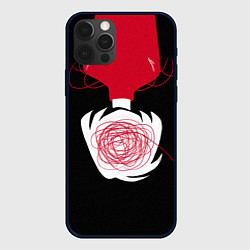 Чехол для iPhone 12 Pro Любовь, цвет: 3D-черный